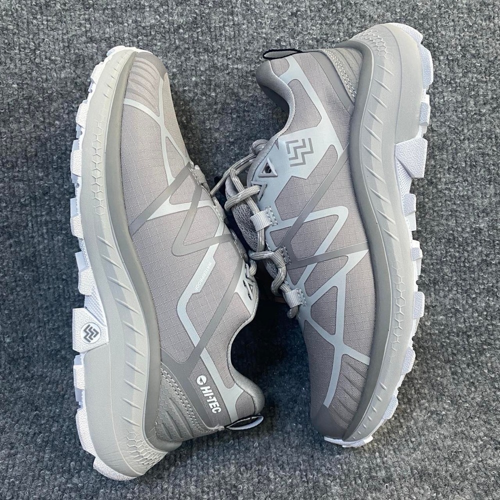 HI-TEC MAUNA HIKING TRAIL SHOES ALL-TERRAIN RUN GREY WATERPROOF GORPCORE RUNNING
